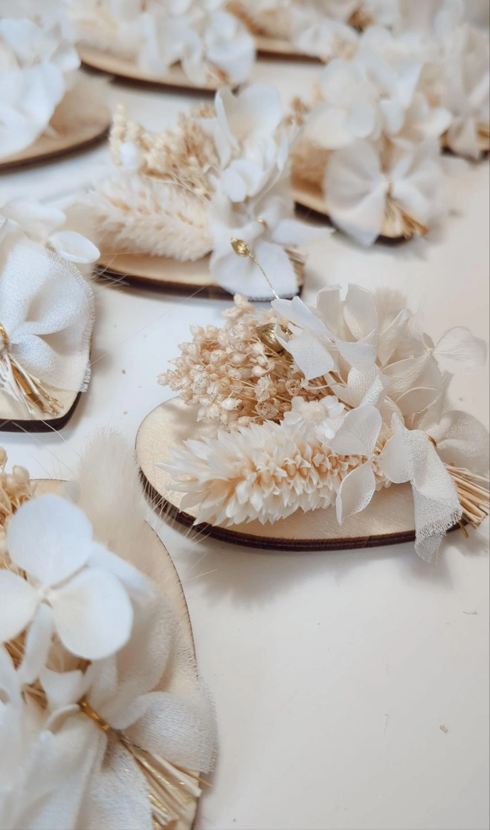 Magnet fleuri • Cadeau fin d'année • Cadeau invité