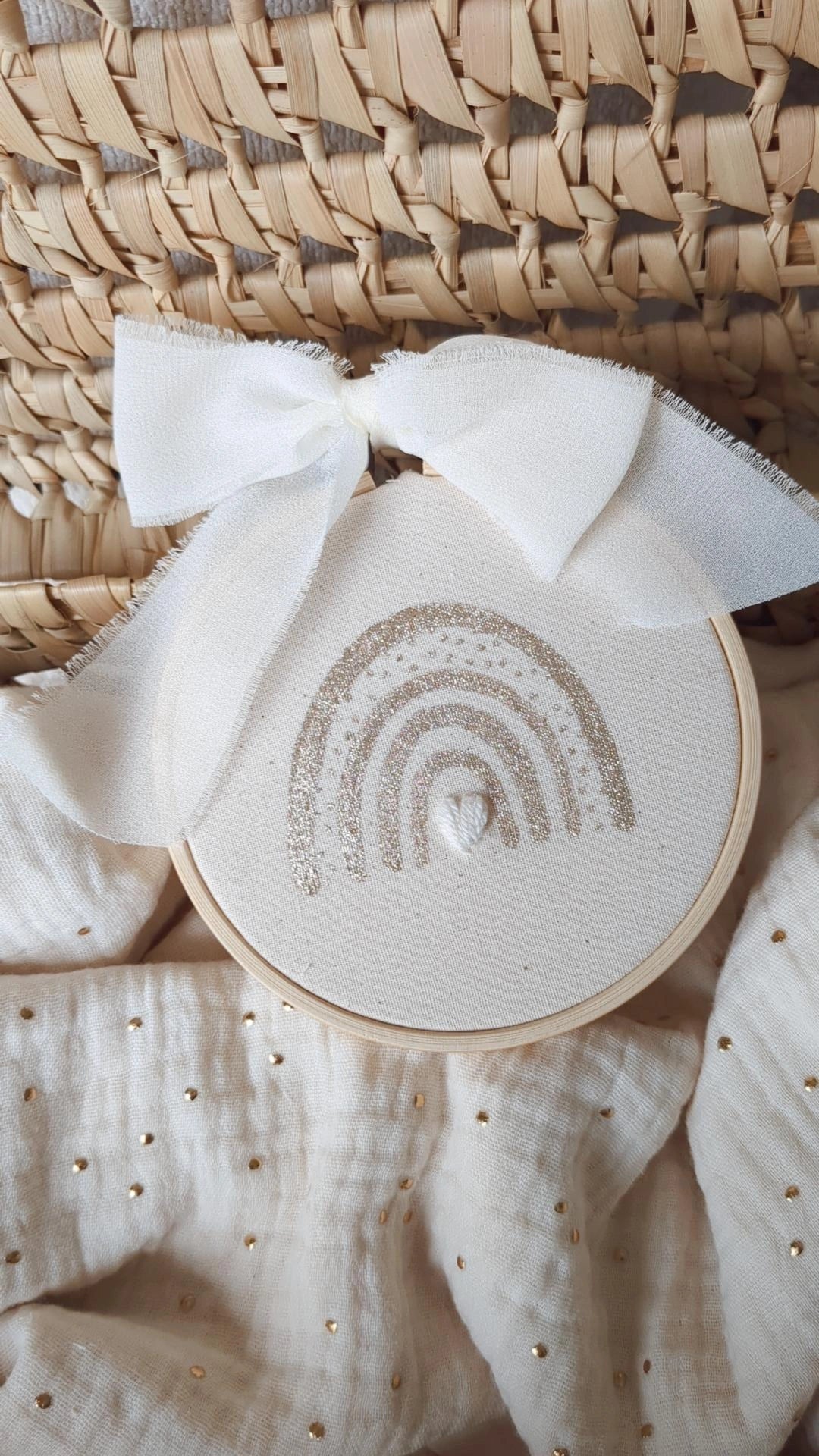 Mini tambour arc en ciel