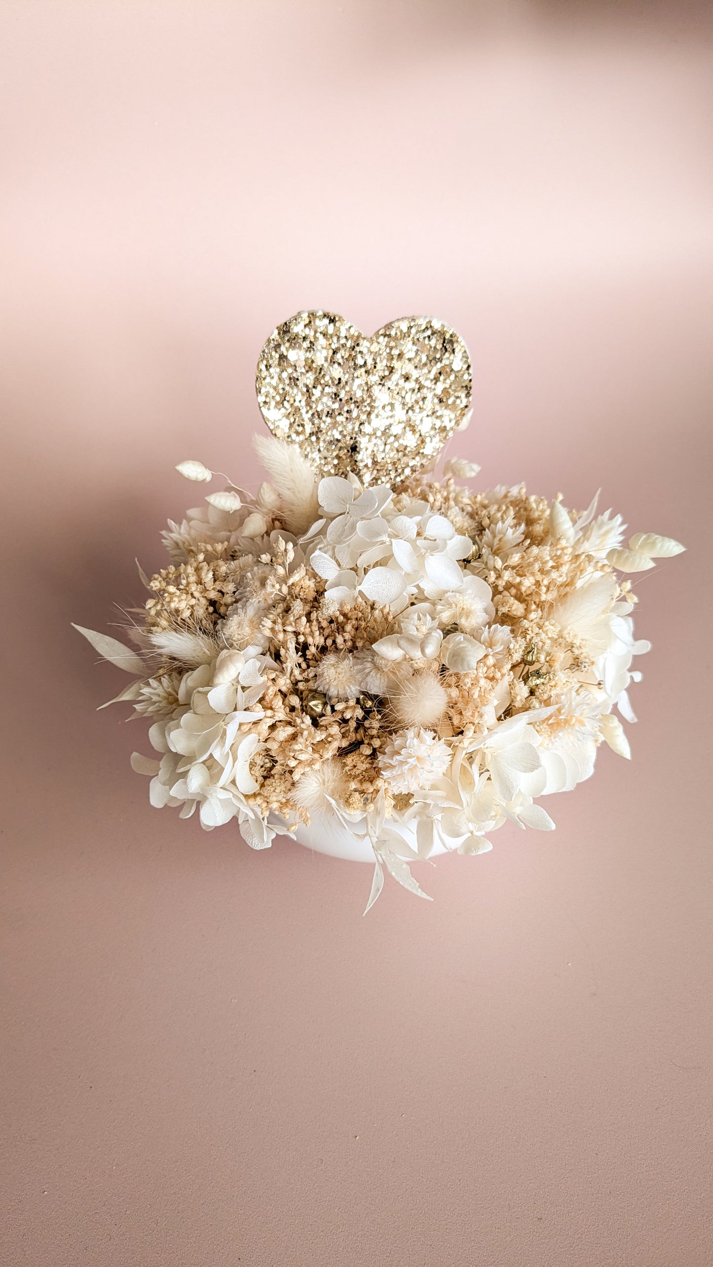 Composition de fleurs séchées • Bouquet de fleurs séchées