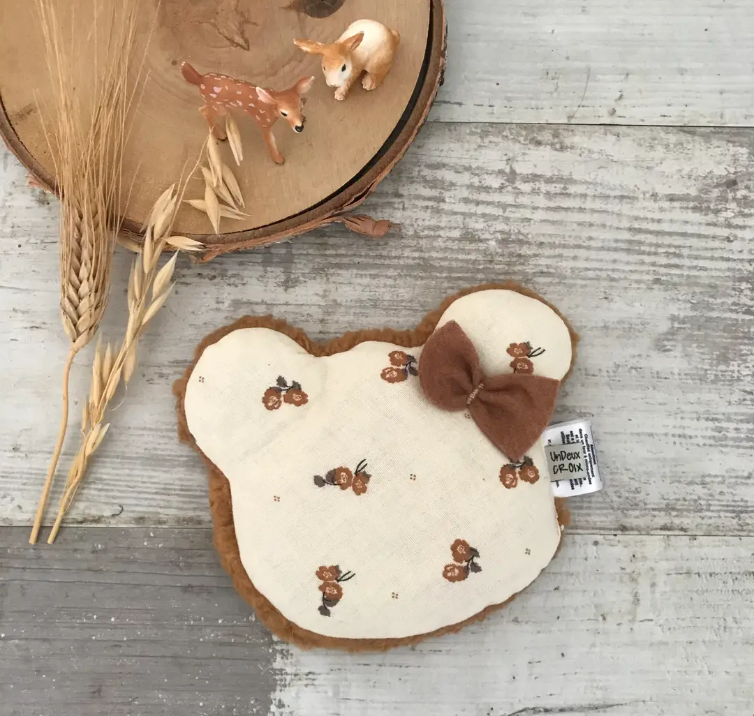 Bouillotte sèche • Fleur ou ourson