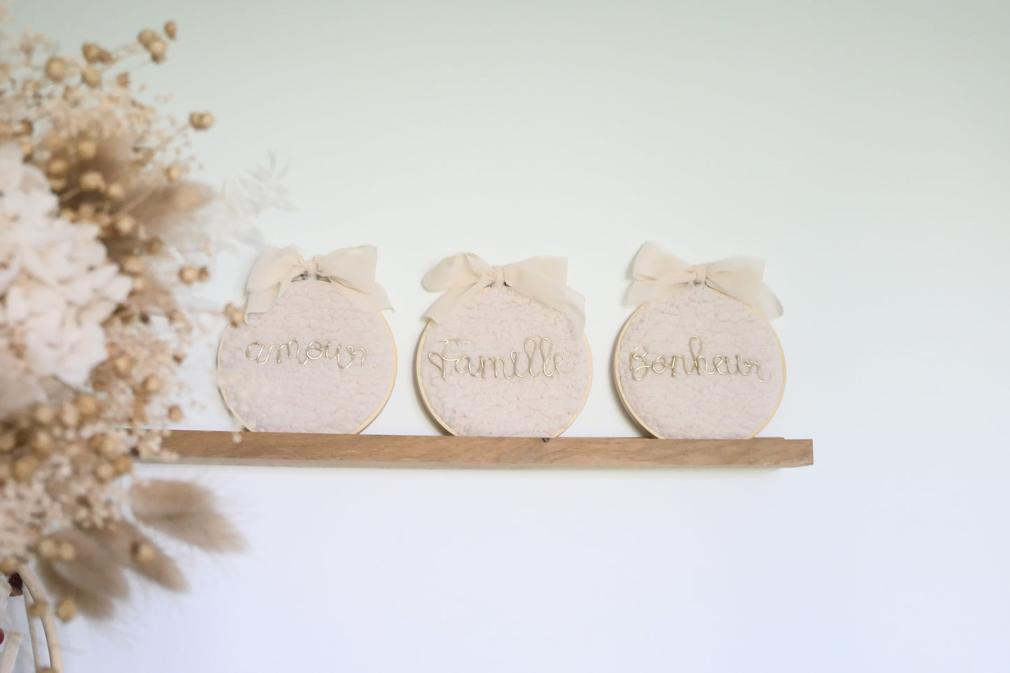 Collection douceur absolue • Tambour décoratif avec mots doux