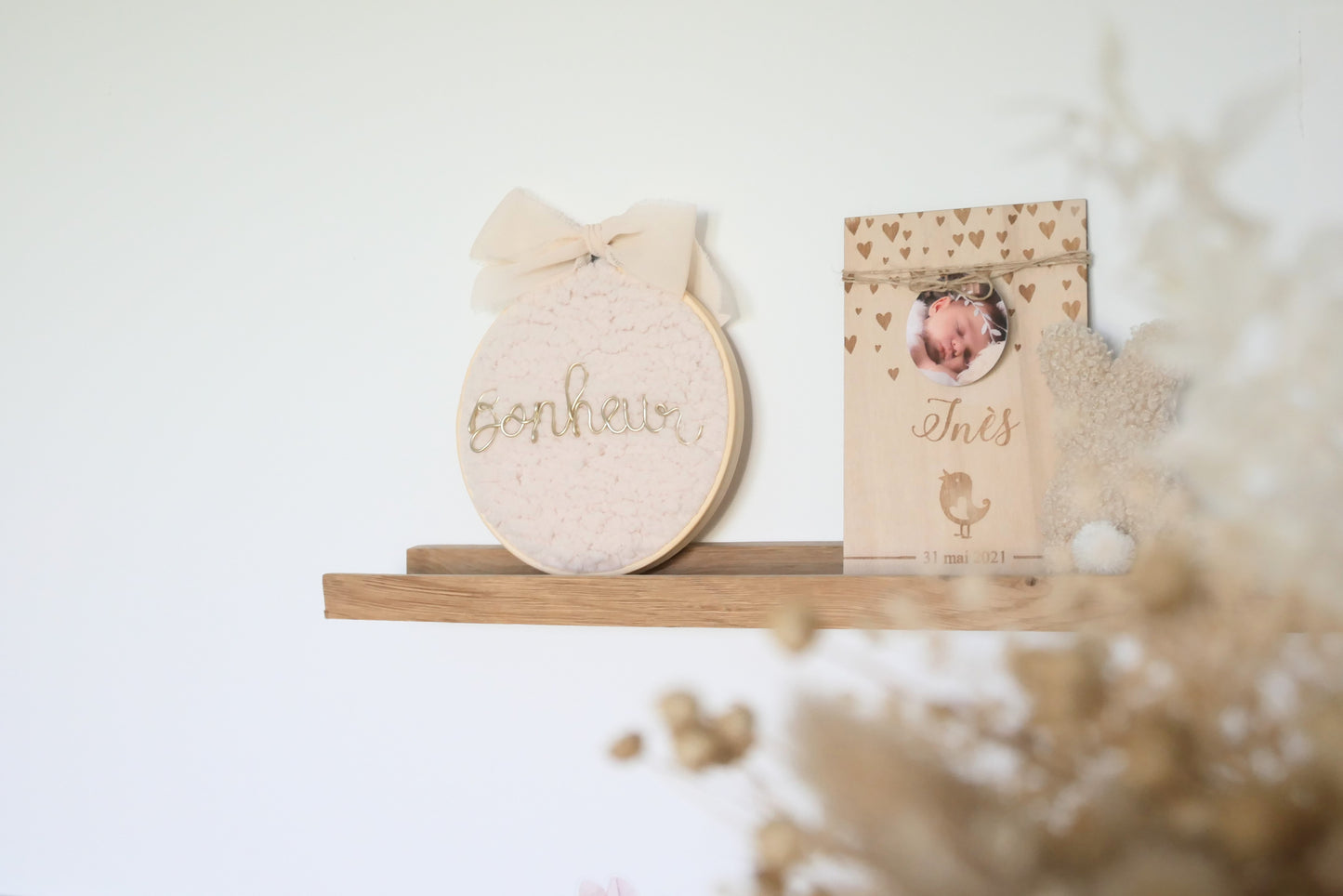 Collection douceur absolue • Tambour décoratif avec mots doux