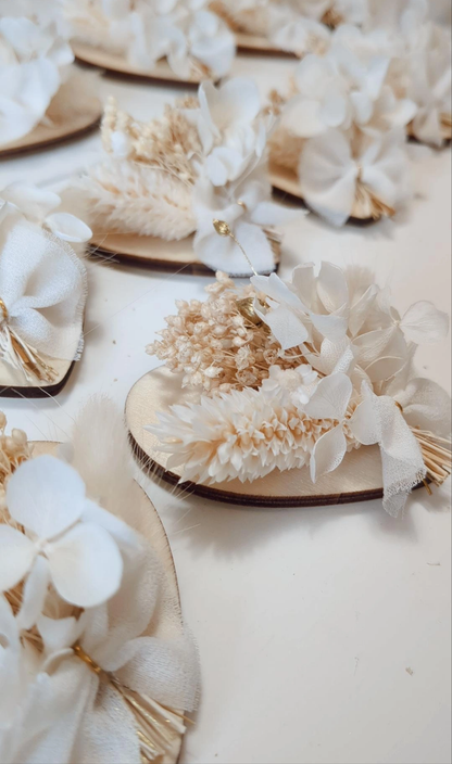 Magnet fleuri • Cadeau fin d'année • Cadeau invité