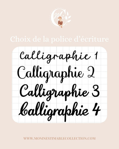 Mini arche en feutrine personnalisable