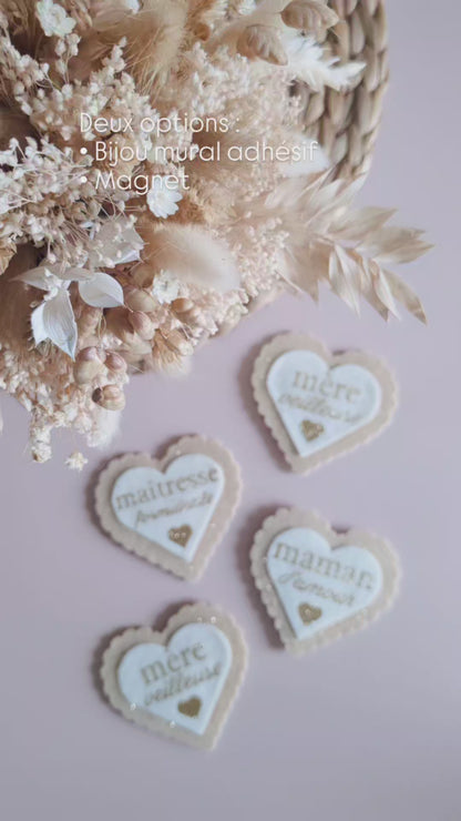 Bijou mural & magnet • Fête des mamans • Cadeau de fin d'année