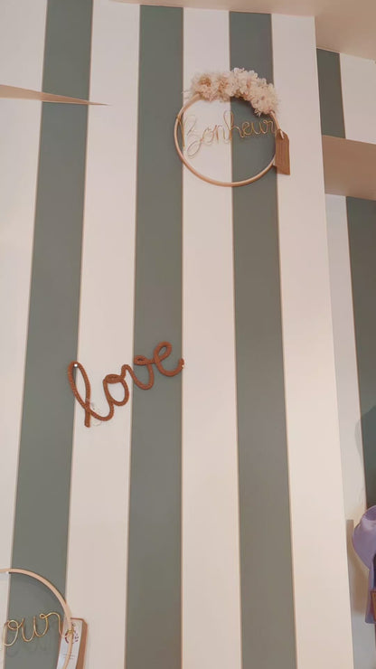 Décoration murale Dream en tricotin