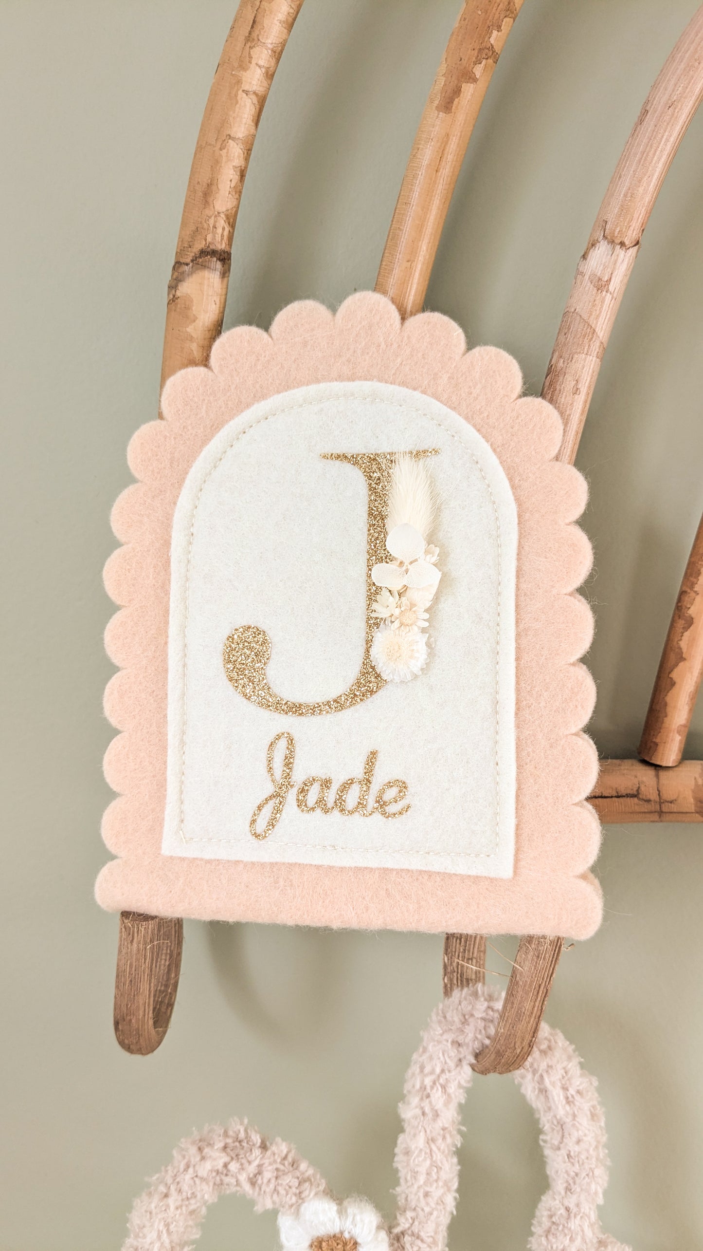 Mini arche en feutrine personnalisable