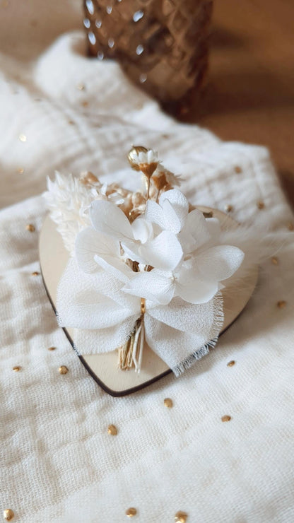 Magnet fleuri • Cadeau fin d'année • Cadeau invité