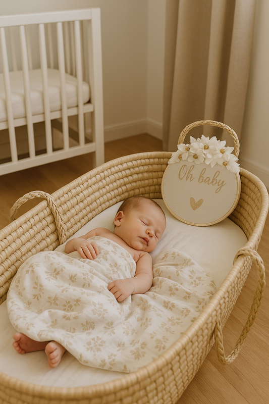 Tambour Oh baby | Décoration baby shower | Annonce grossesse