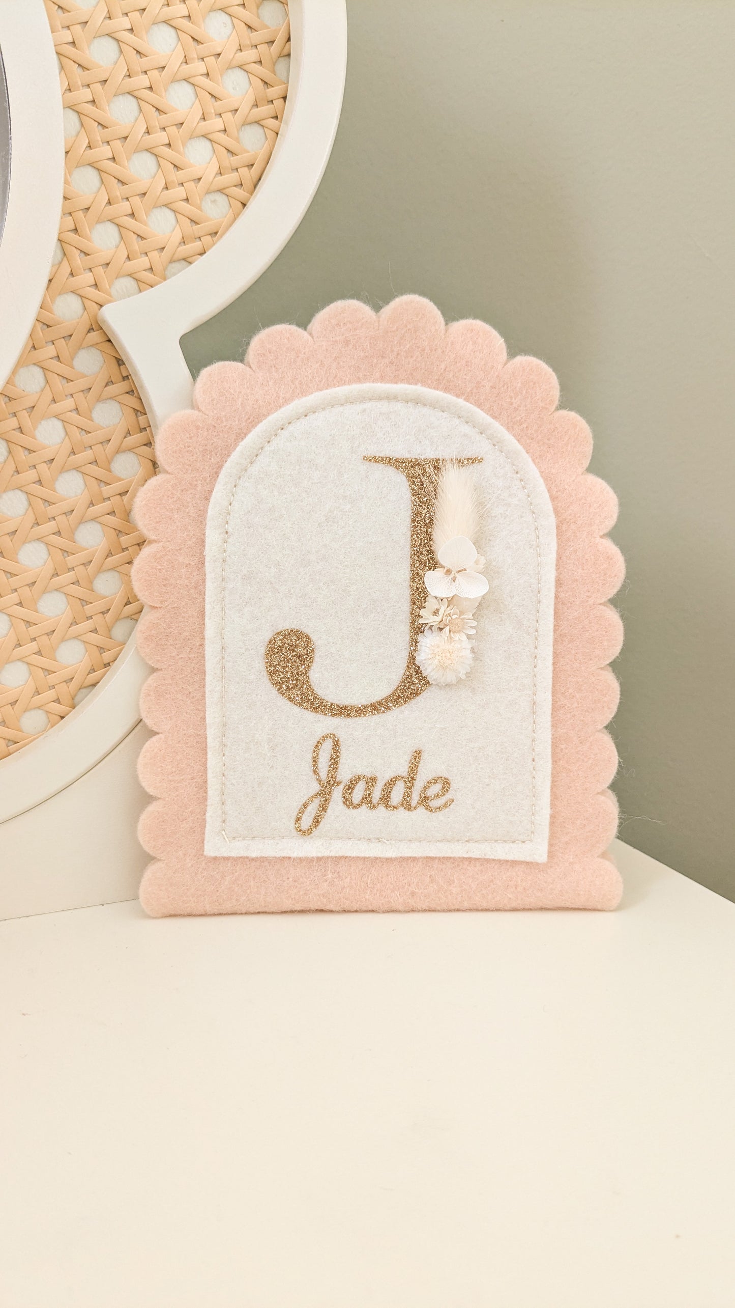 Mini arche en feutrine personnalisable