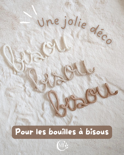 Tricotin Bisou • Déco chambre enfant