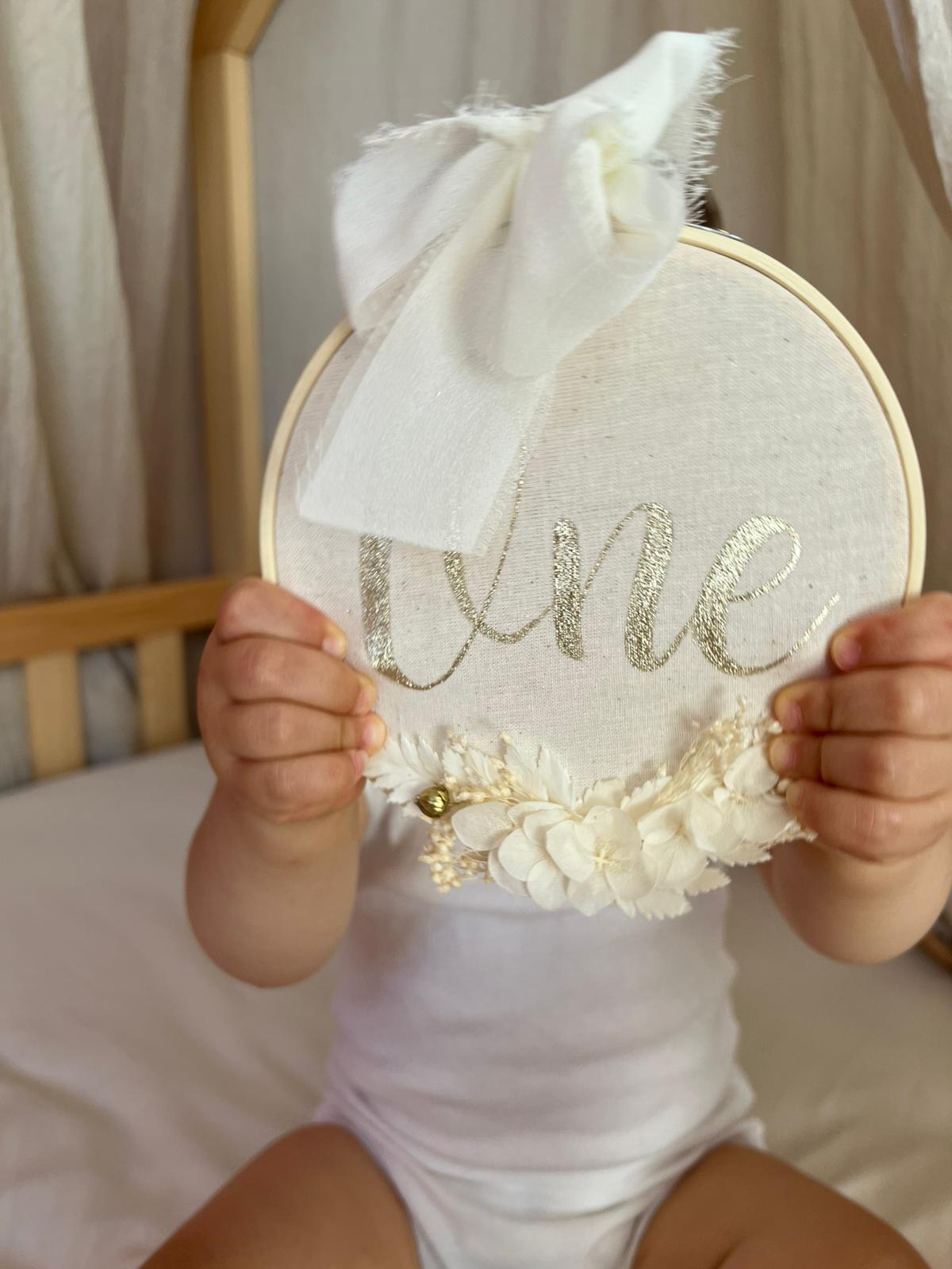 Tambour One| Décoration anniversaire | Premier anniversaire de bébé