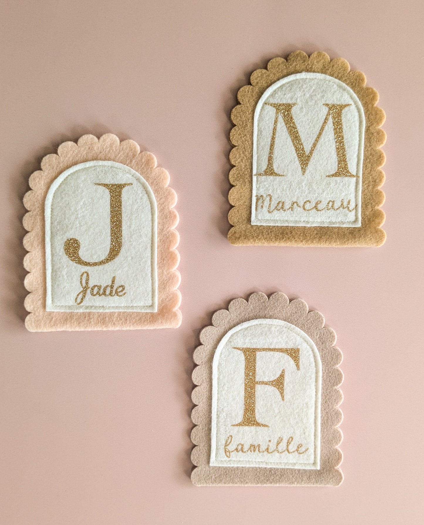 Mini arche en feutrine personnalisable