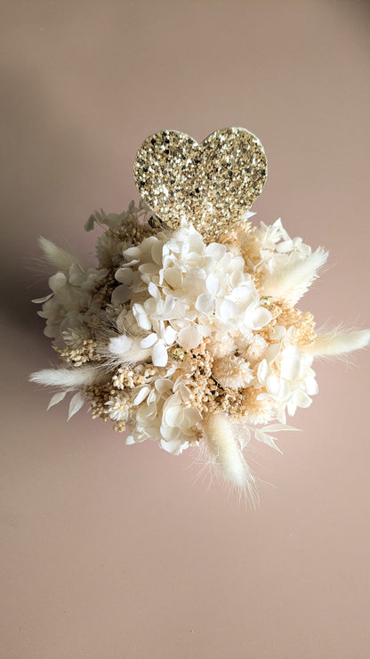 Composition de fleurs séchées • Bouquet de fleurs séchées