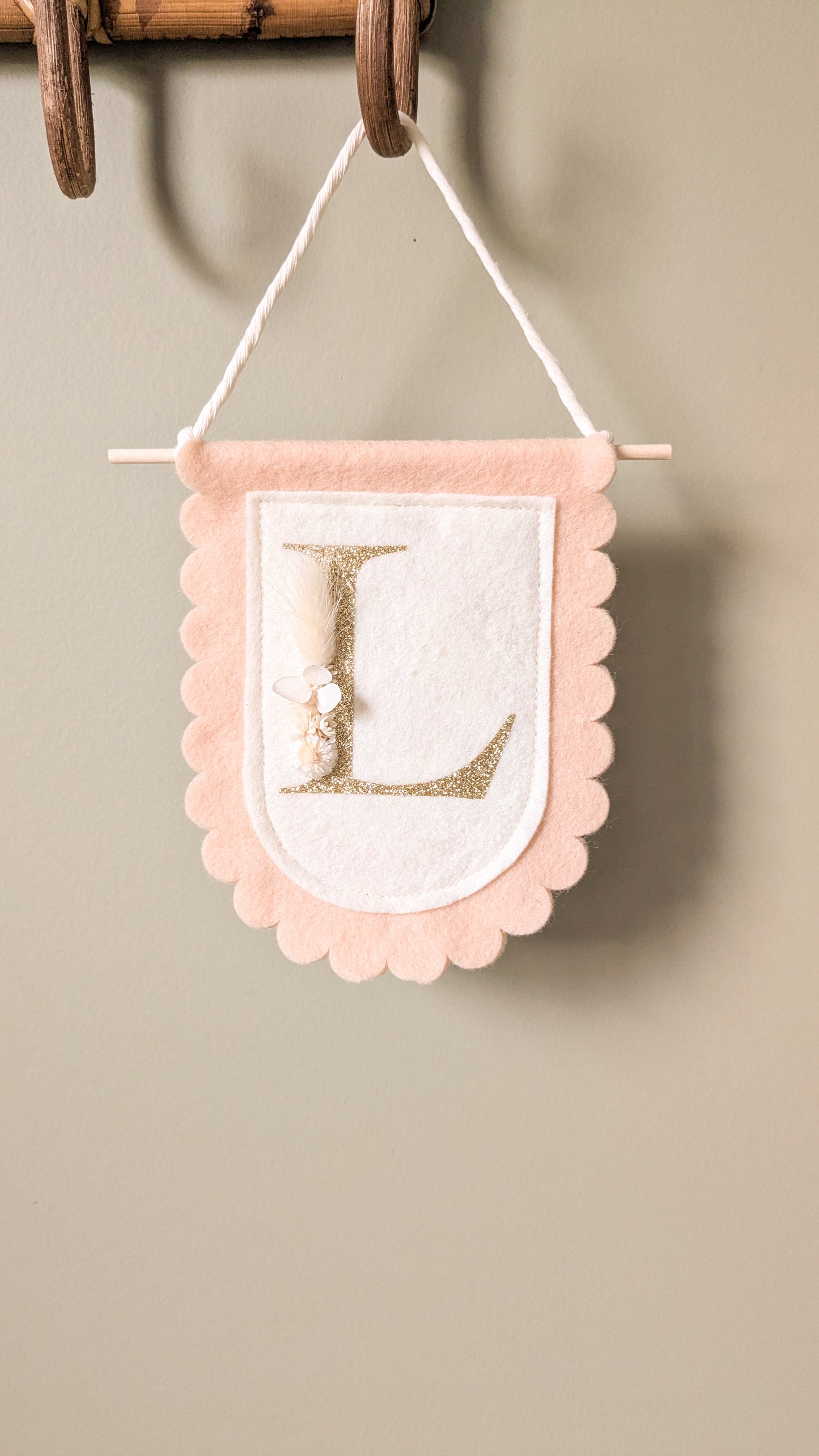 Mini fanion en feutrine personnalisable