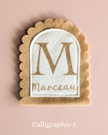 Mini arche en feutrine personnalisable