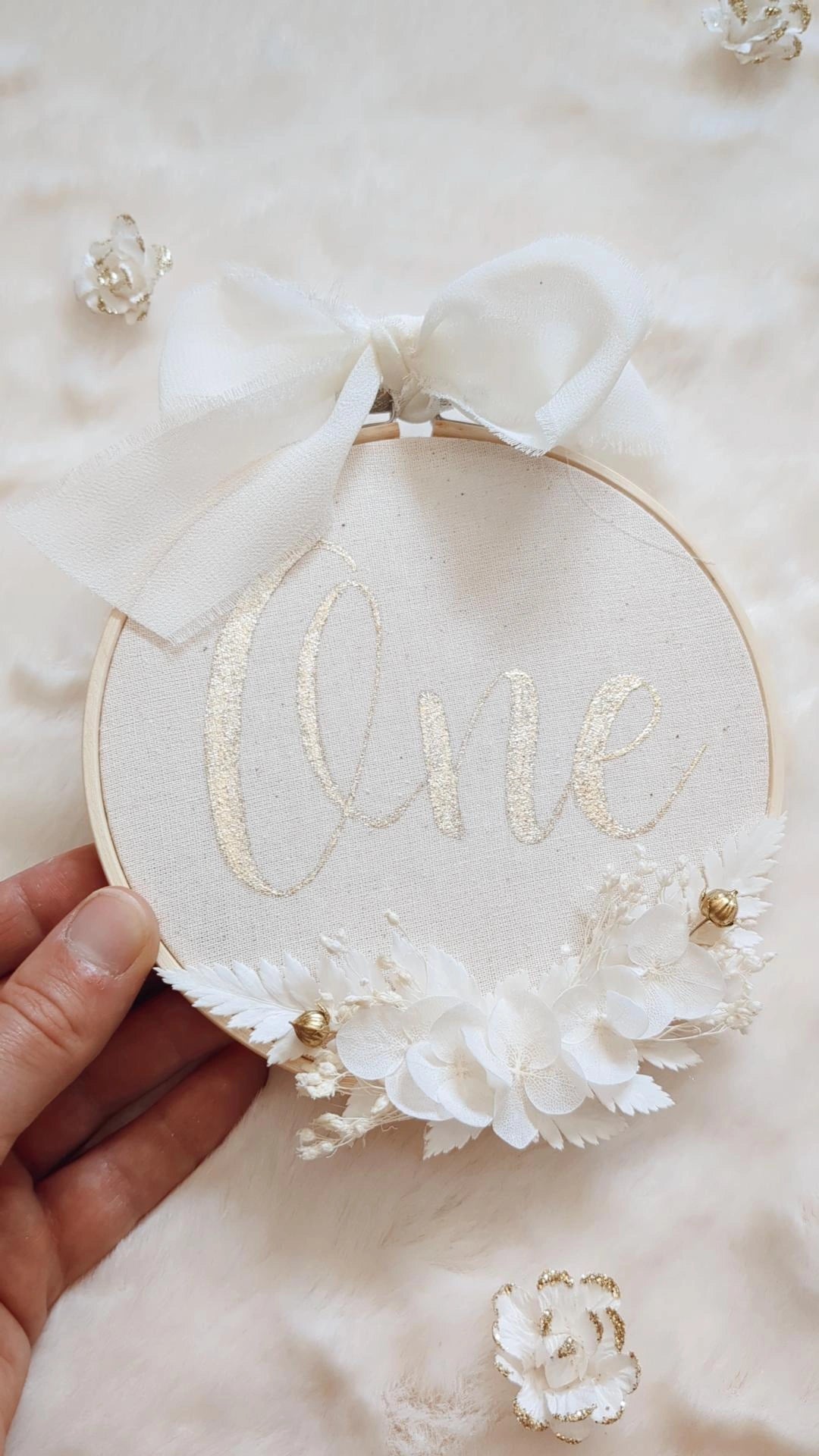 Tambour One| Décoration anniversaire | Premier anniversaire de bébé