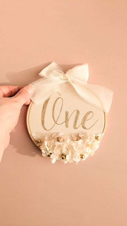 Tambour One| Décoration anniversaire | Premier anniversaire de bébé