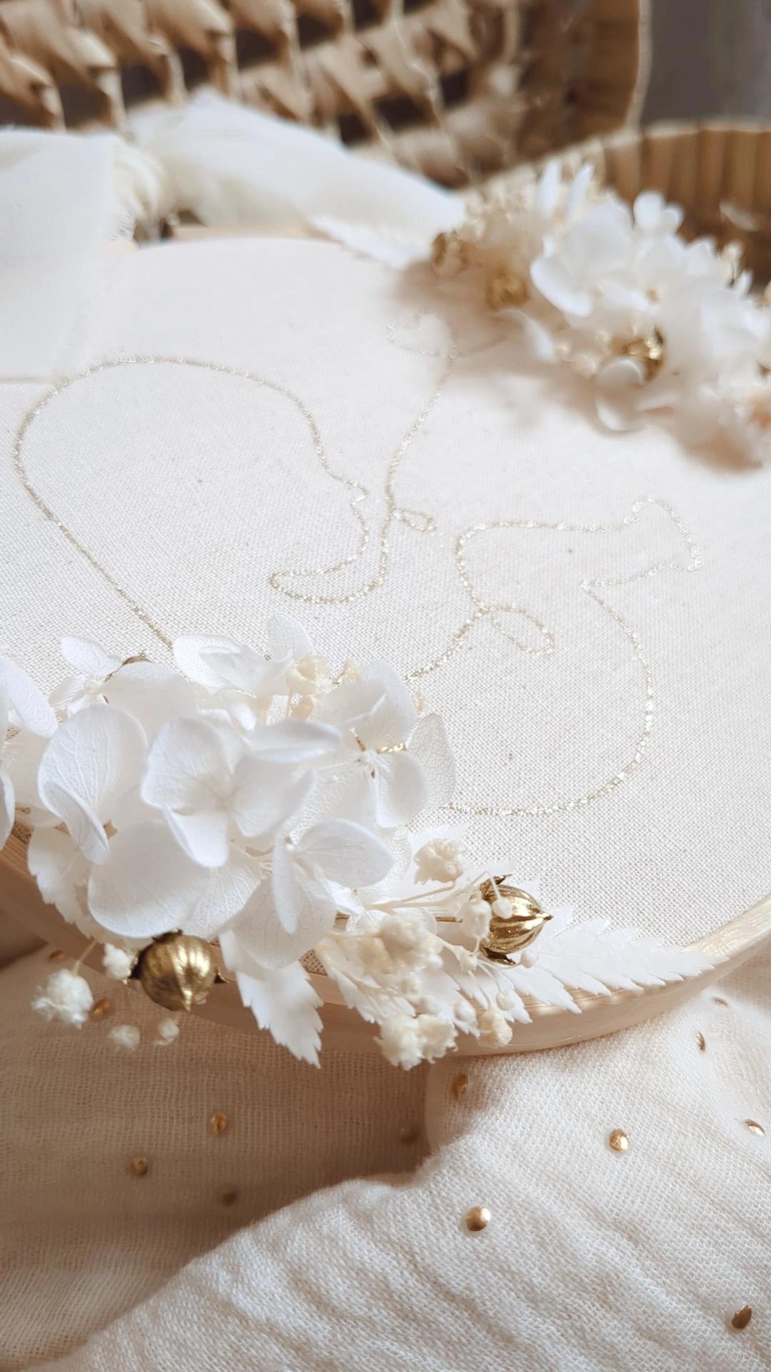 Tambour doré bébé • Douce Maternité