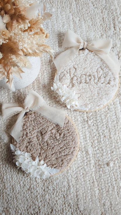 Collection douceur absolue • Tambour décoratif avec mots doux