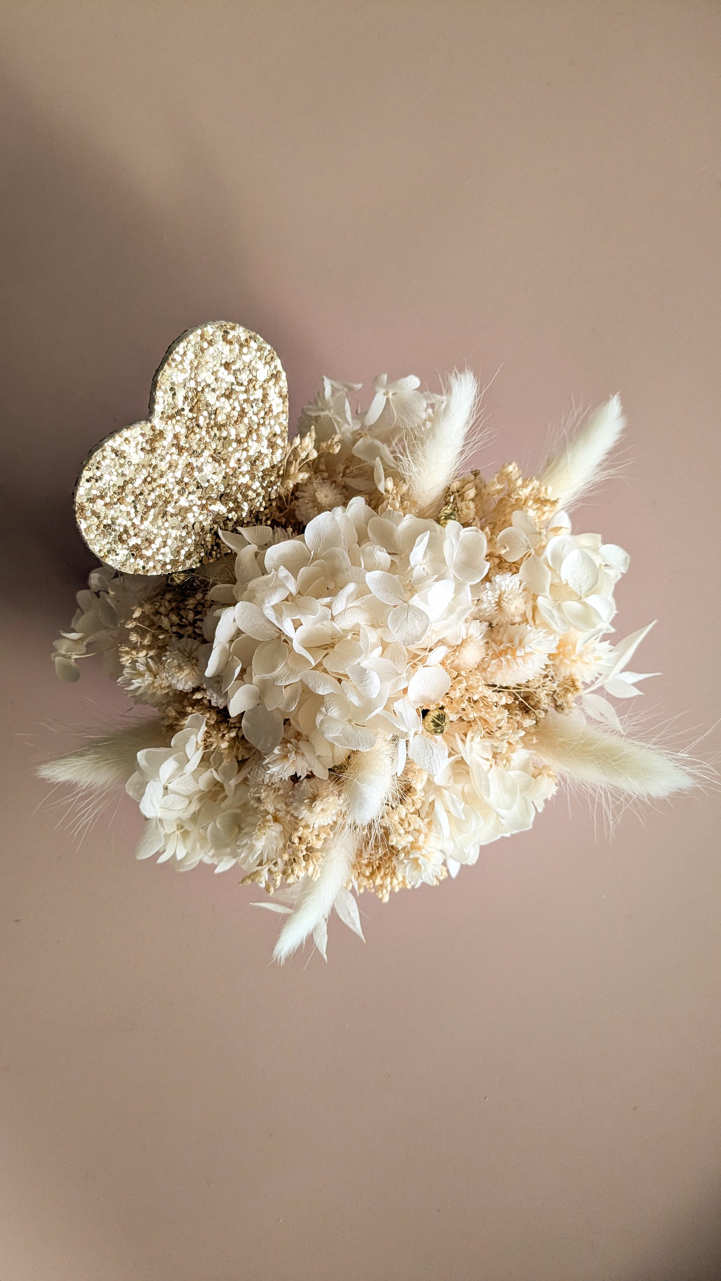 Composition de fleurs séchées • Bouquet de fleurs séchées