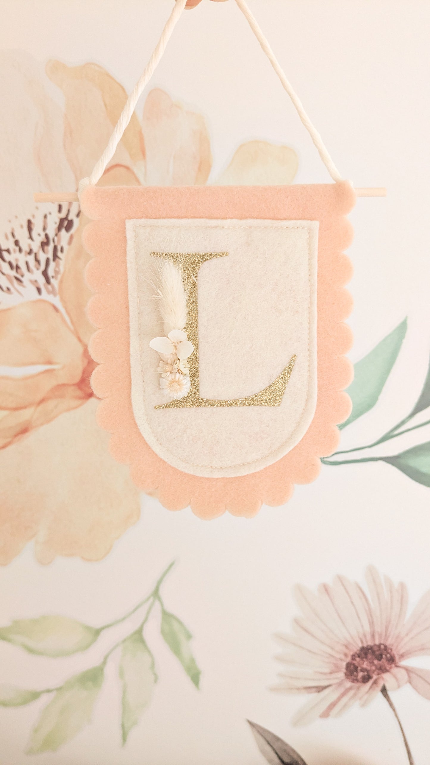 Mini fanion en feutrine personnalisable