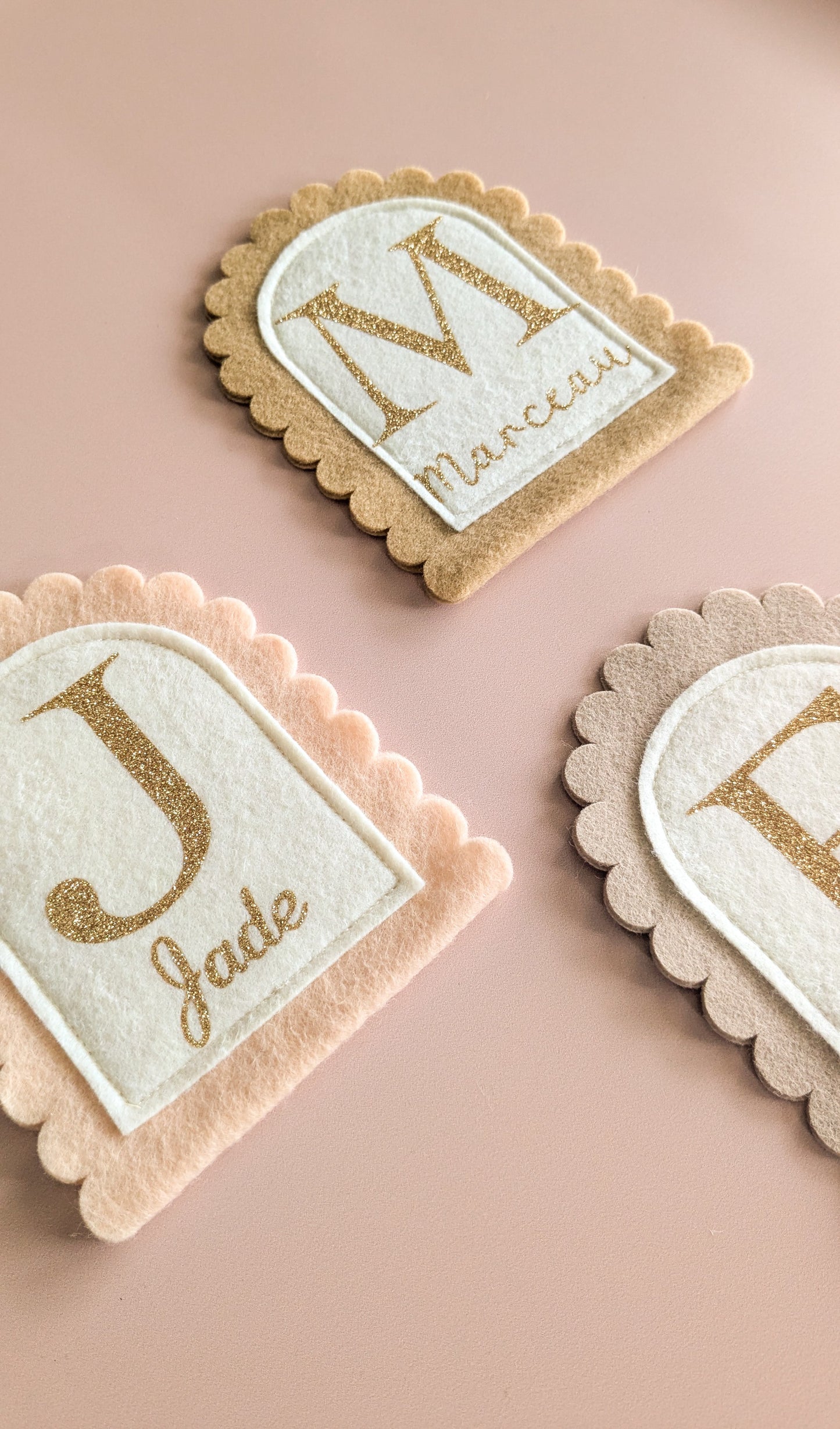 Mini arche en feutrine personnalisable