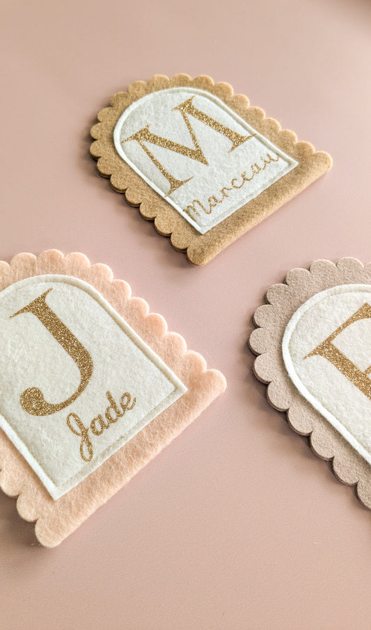 Mini arche en feutrine personnalisable